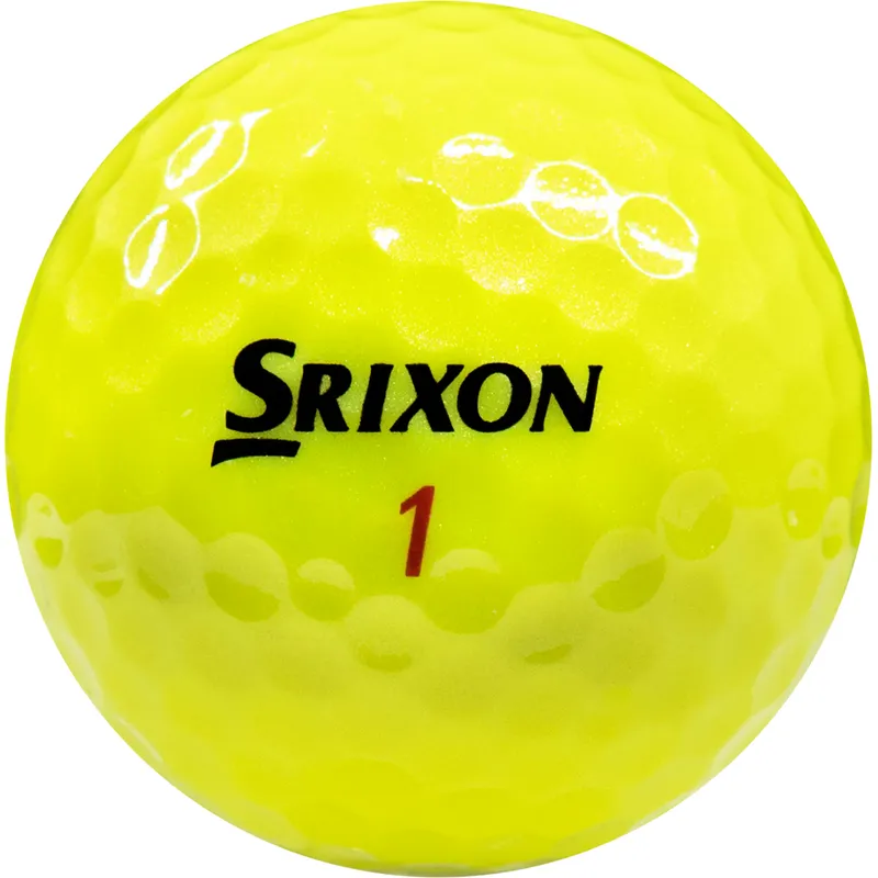 Srixon Z-Star XV 9 Yellow Golf Balls - Golfballs.com