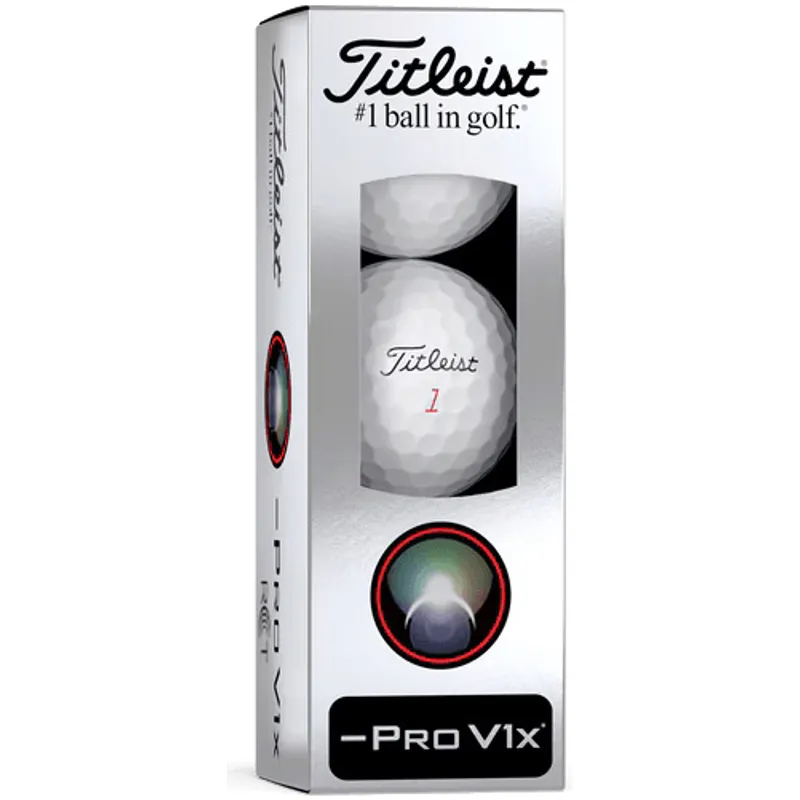 Titleist Pro V1x Left Dash RCT Golf Balls - 2025 Model - Golfballs.com