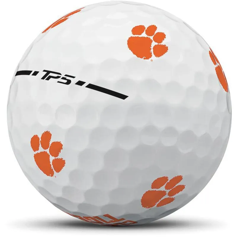 TaylorMade 2024 TP5 NCAA PIX Golf Balls - Clemson - Golfballs.com