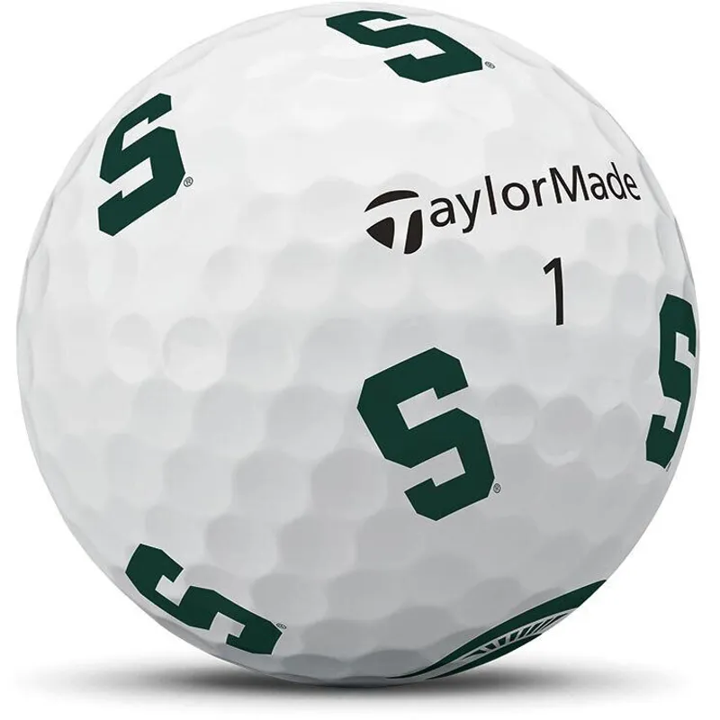 TaylorMade 2024 TP5 NCAA PIX Golf Balls - Michigan State Spartans