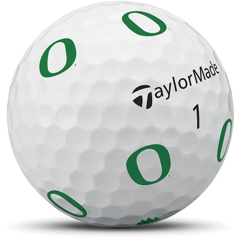 TaylorMade 2024 TP5 NCAA PIX Golf Balls - Oregon Ducks - Golfballs.com
