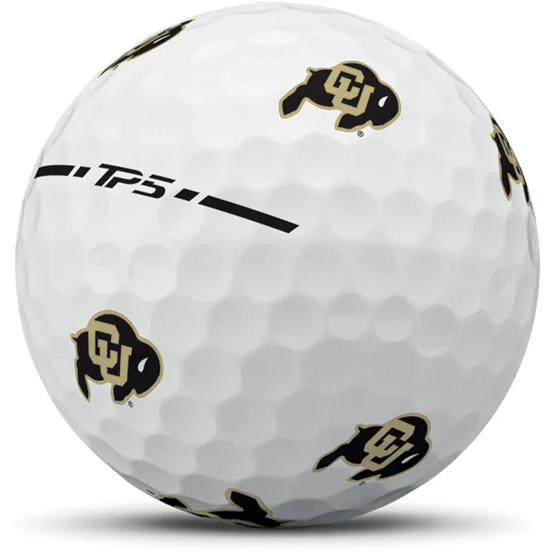 TaylorMade 2024 TP5 NCAA PIX Golf Balls - Colorado Buffaloes