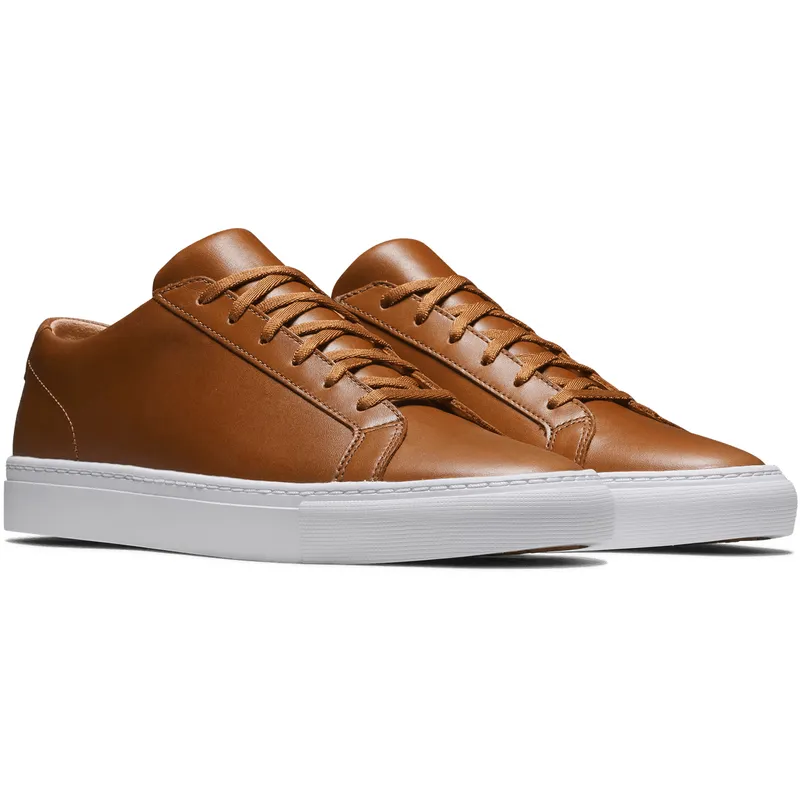 FootJoy Golf Shoes Mens 8 M Tan Leather City Street Style Oxford Lace Up 56401 FootJoy Men main image 4