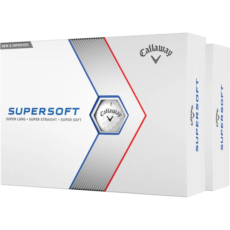 Callaway Golf Supersoft Golf Balls - Double Dozen
