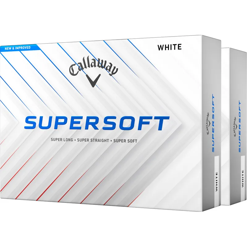 Callaway Golf Supersoft Golf Balls - Double Dozen - 2025 Model