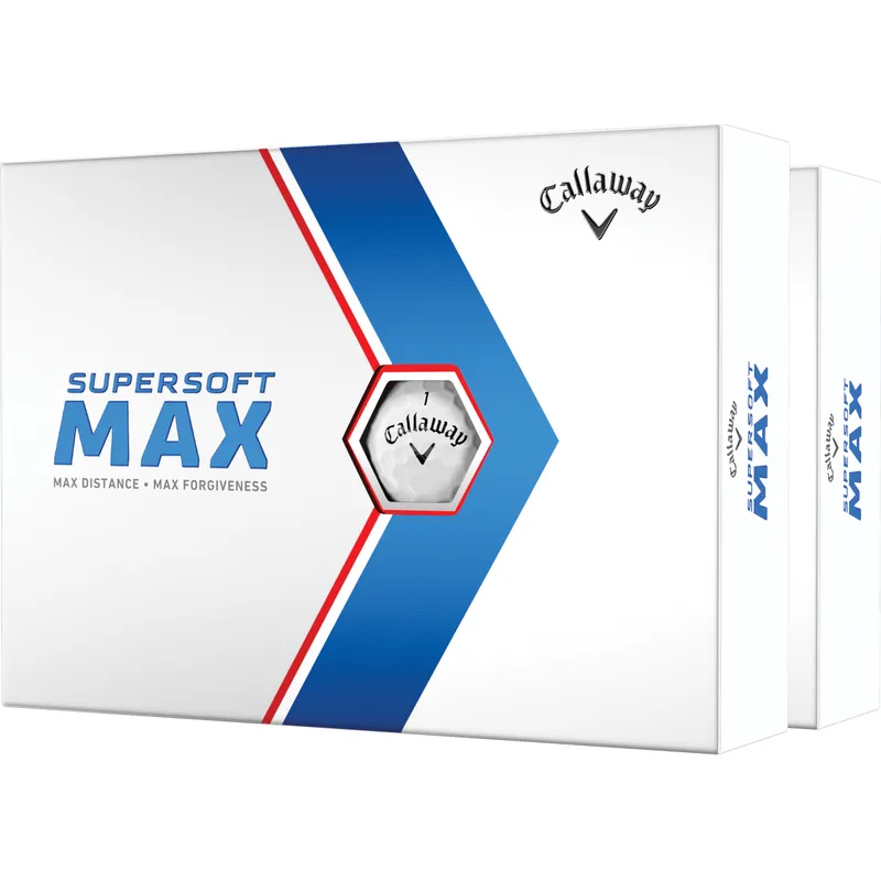 Callaway Golf Supersoft Max Golf Balls - Double Dozen