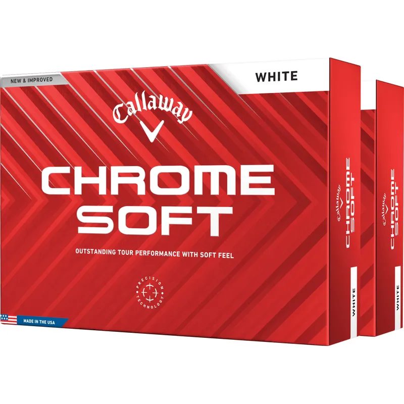 Callaway Golf Chrome Soft Golf Balls - Double Dozen