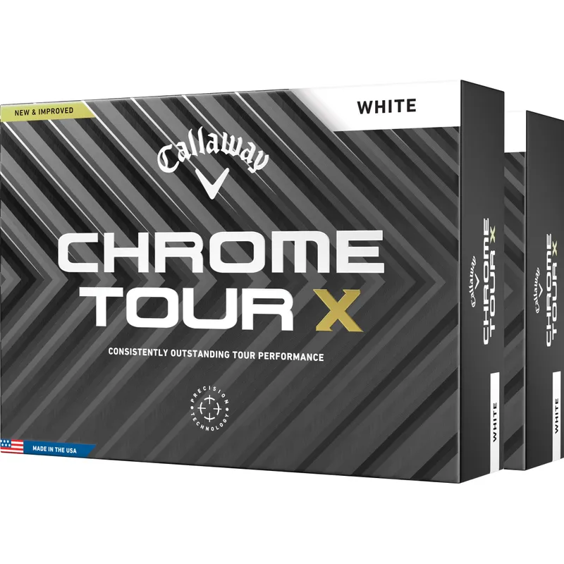 Callaway Golf Chrome Tour X Golf Balls - Double Dozen