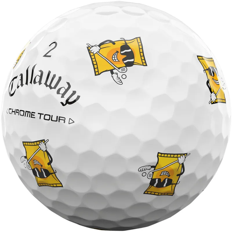 Callaway Chrome Tour Truvis – Palline Da Golf Edizione National Hot Dog Month (4 Pezzi)