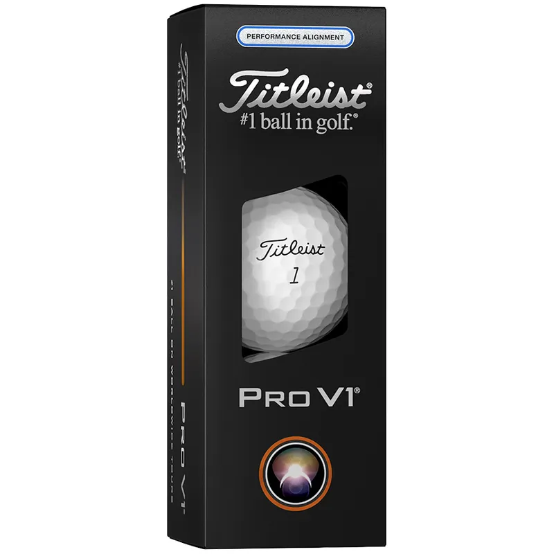 Titleist Pro V1 Aim Performance Golf Balls - Blue Ink - Golfballs.com