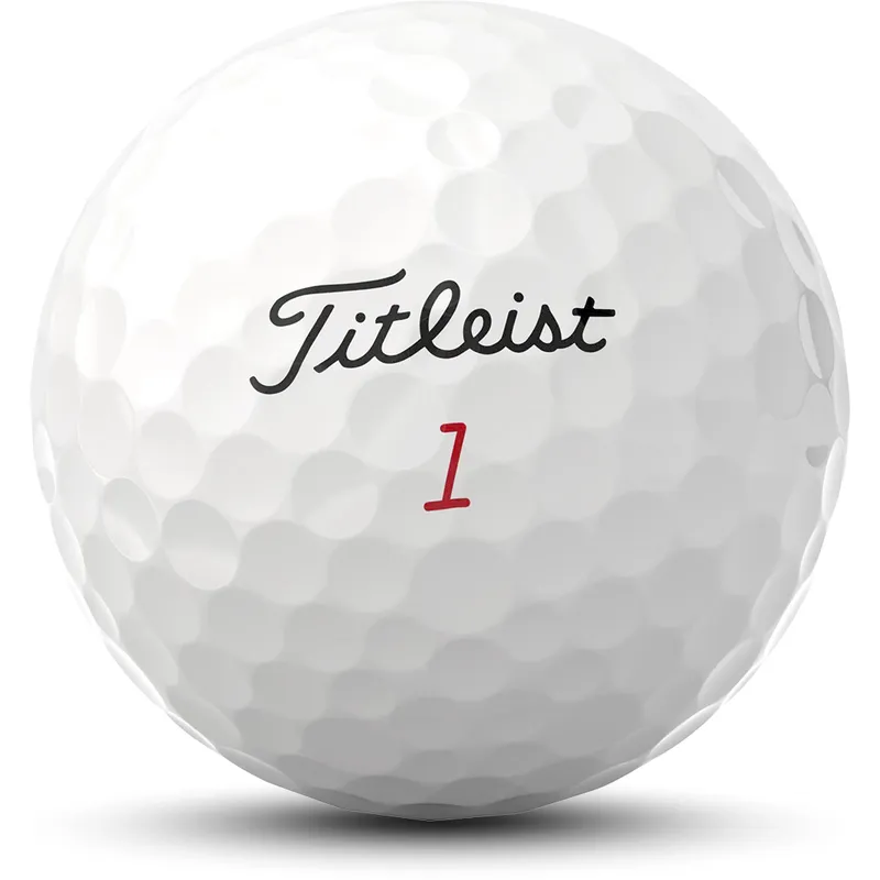 Titleist Pro V1x Performance Alignment Golf Balls - Pink Ink