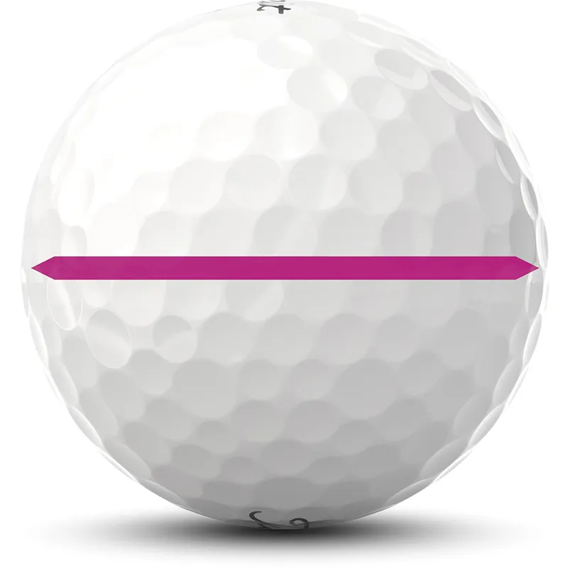 Titleist Pro V1x Performance Alignment Golf Balls - Pink Ink
