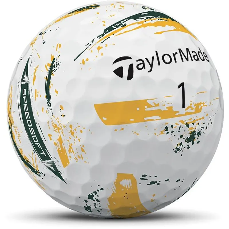 TaylorMade SpeedSoft NFL Ink Golf Balls - Green Bay Packers