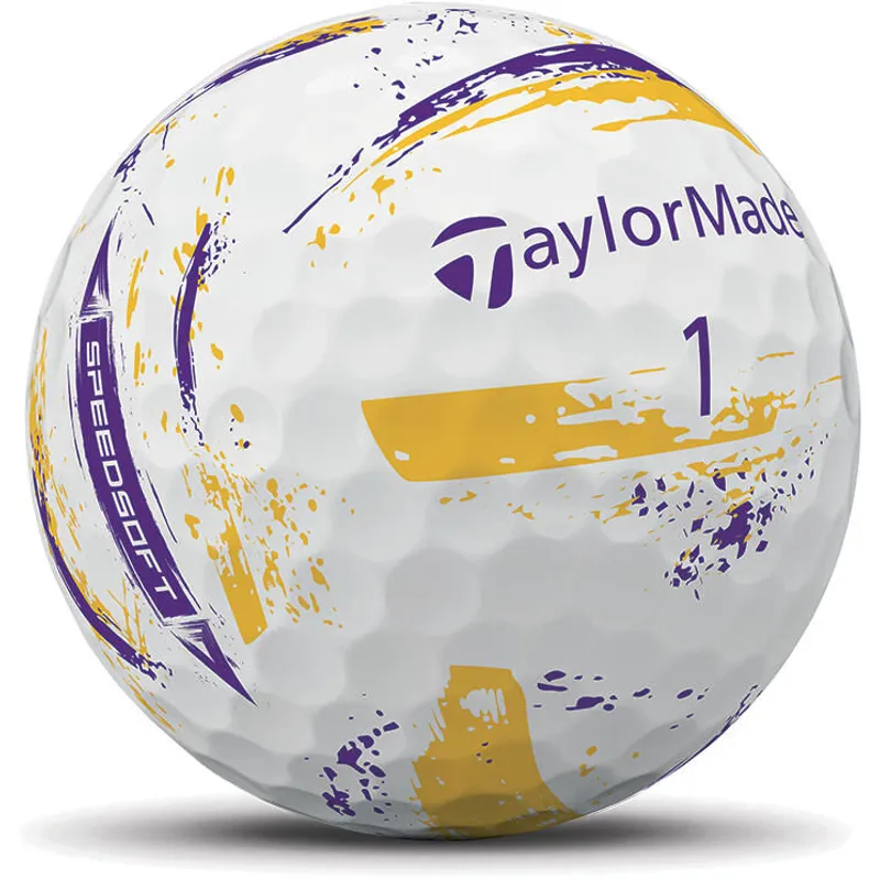 TaylorMade SpeedSoft NFL Ink Golf Balls - Minnesota Vikings