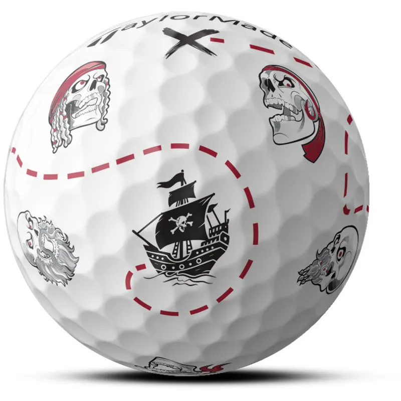 TaylorMade TP5x PIX Pirates Golf Balls - Golfballs.com