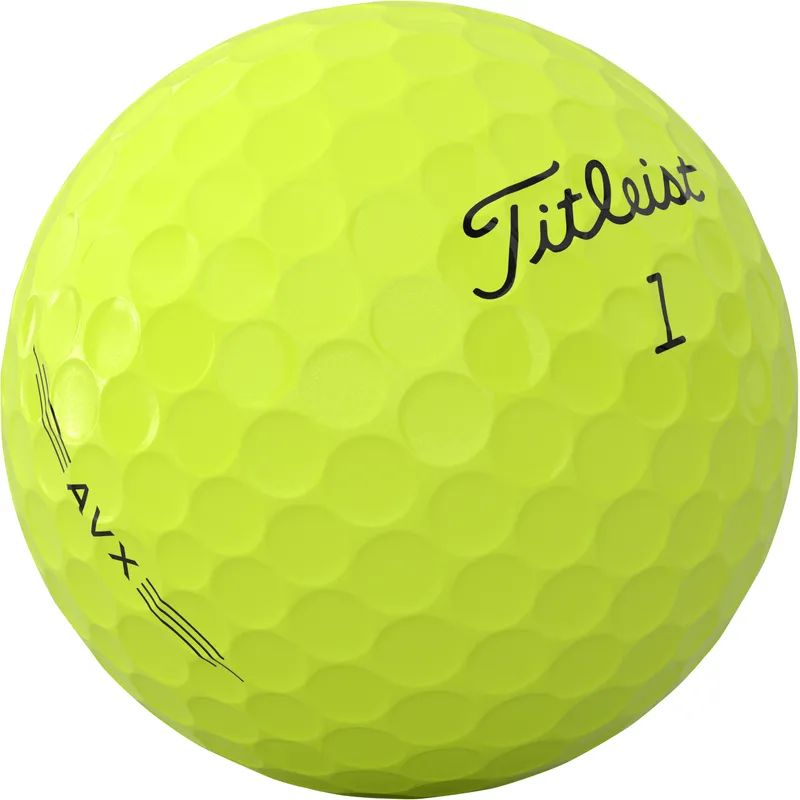 新品 タイトリスト AVX イエロー 2026年モデル 2ダース Titleist AVX Yellow Golf Balls - 2026 Model - Golfballs.com