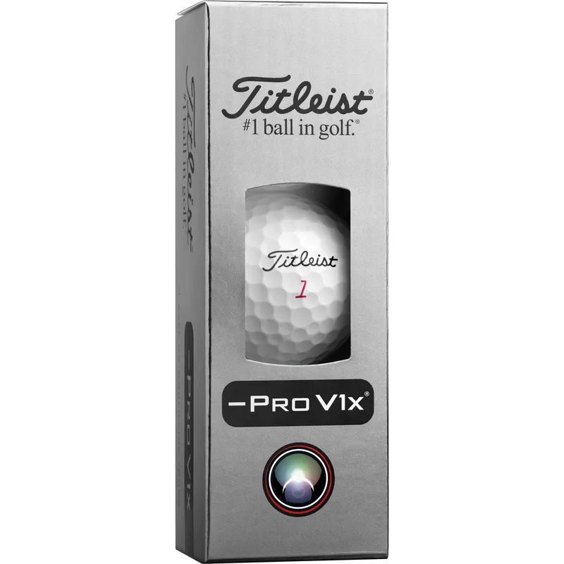 Titleist Pro V1x Left Dash Golf Balls - 2026 Model - Golfballs.com