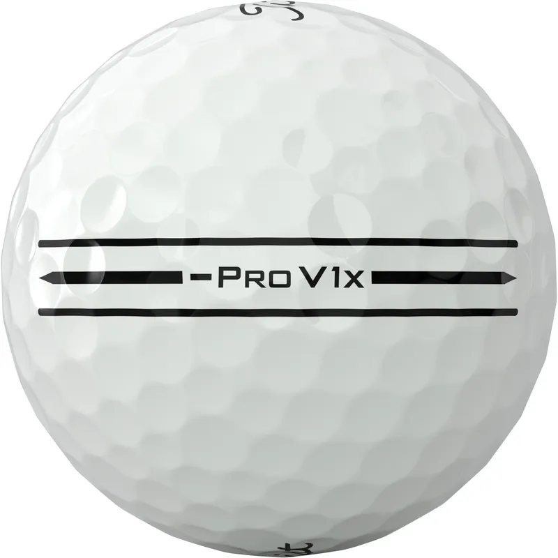 Titleist Pro V1x Left Dash Enhanced Alignment Golf Balls - 2026