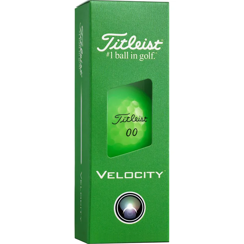 Titleist Velocity Green Golf Balls - 2026 Model - Golfballs.com