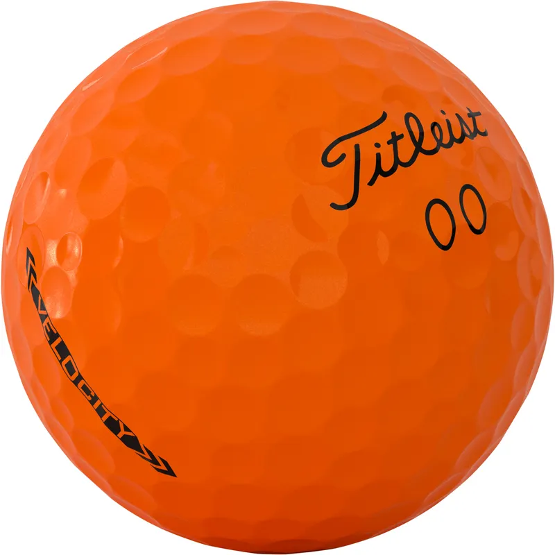 Titleist Velocity Orange Golf Balls - 2026 Model - Golfballs.com