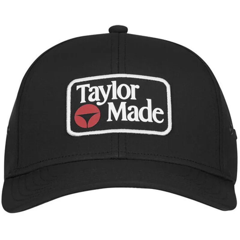TaylorMade TaylorMade Lifestyle Metal Eyelet Cap, 2024 Men's Cap (1-Pack), Black, One size