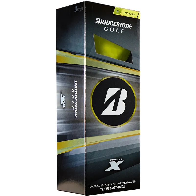 Bridgestone Tour B X Yellow Golf Balls - Buy 3 DZ Get 1 DZ Free