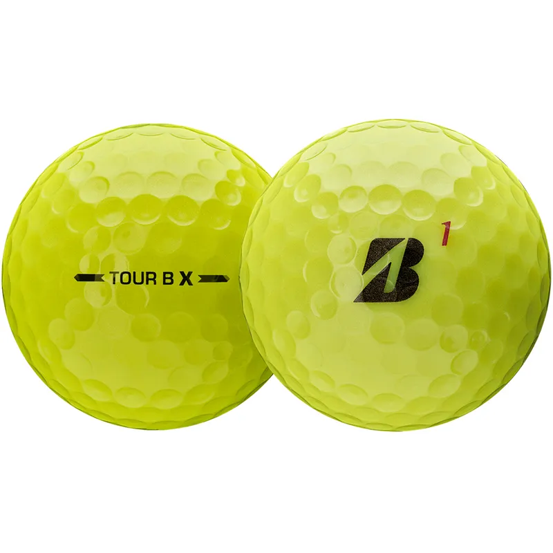 Bridgestone Tour B X Yellow Golf Balls - Buy 3 DZ Get 1 DZ Free