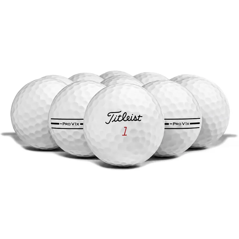 Pro V1x Left Dash Aim Enhanced Logo Overrun  - 2026 Model Golf Balls