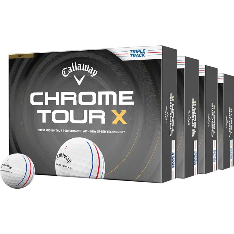 Chrome Tour X Triple Track Golf Balls