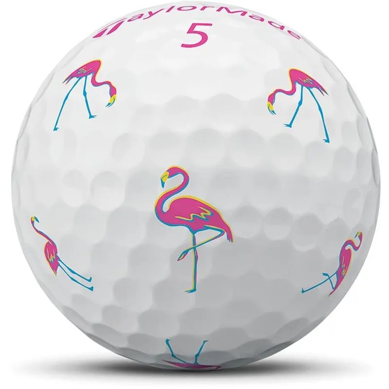 TaylorMade TP5 PIX Pool Club Flamingo Golf Balls - 2026 Model