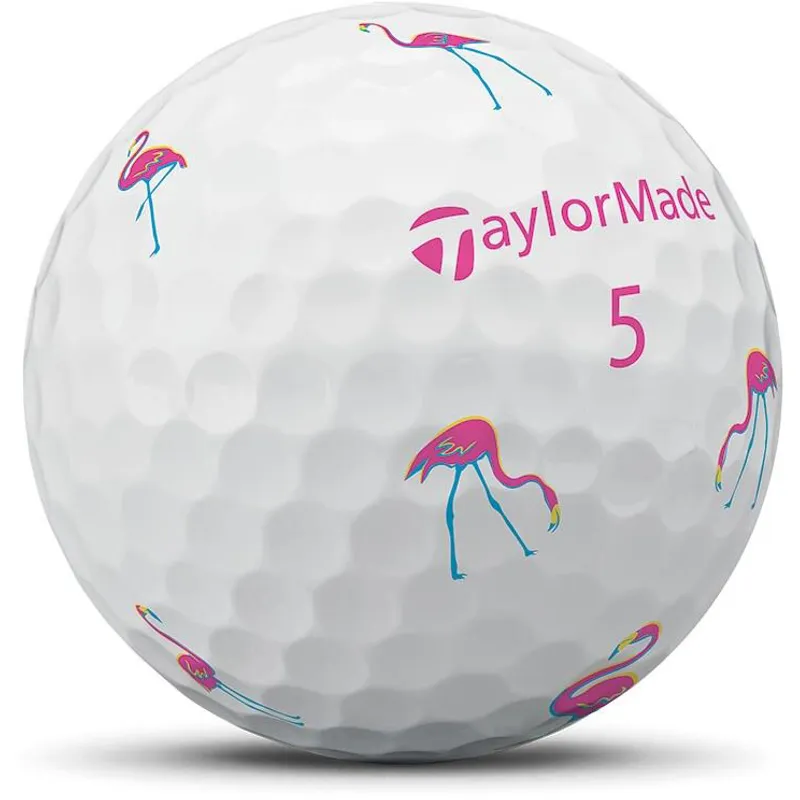 TaylorMade TP5x PIX Pool Club Flamingo Golf Balls - 2026 Model