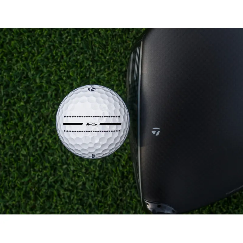 TaylorMade TP5 Performance Stripe Golf Balls - 6-Ball Pack - 2026