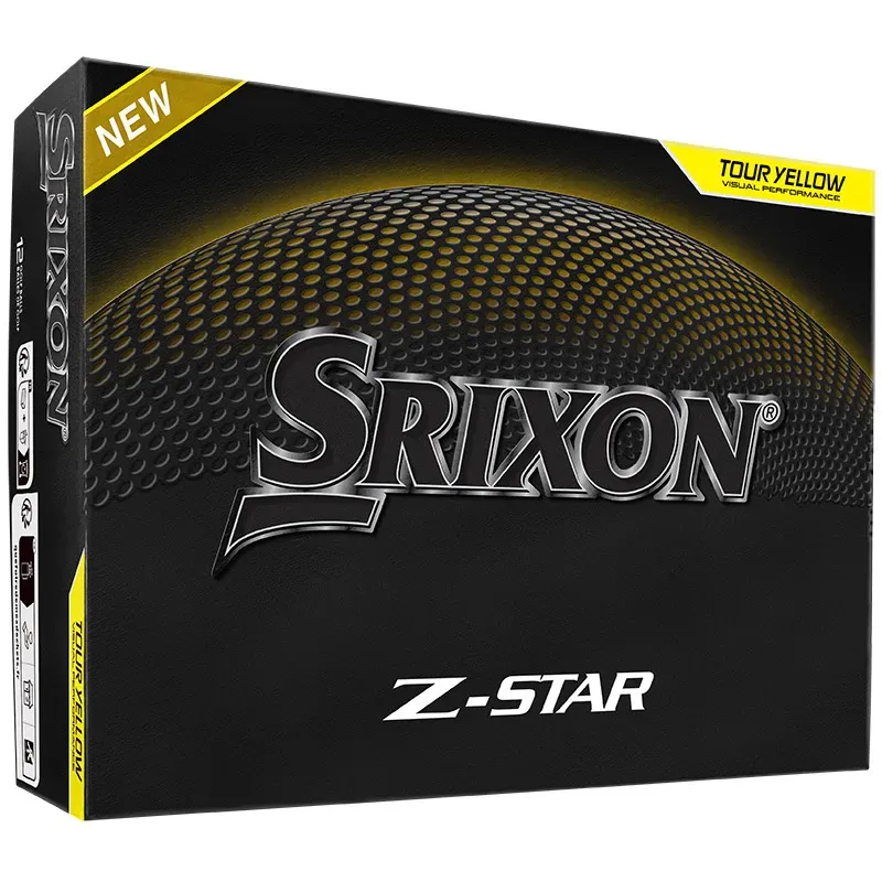 Srixon Z-Star 9 Yellow Golf Balls - Double Dozen - Golfballs.com