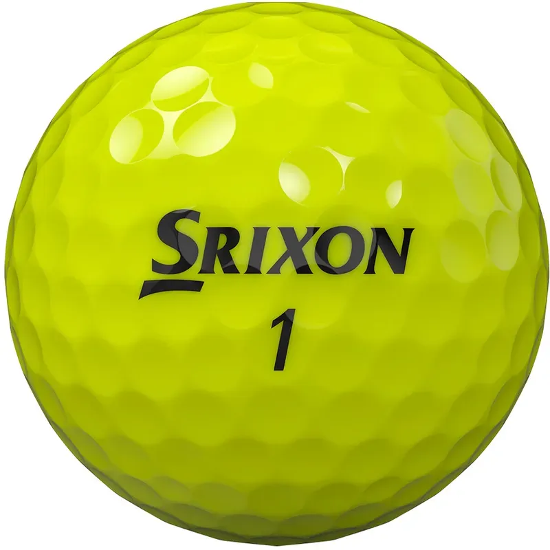 Srixon Z-Star 9 Yellow Golf Balls - Double Dozen - Golfballs.com