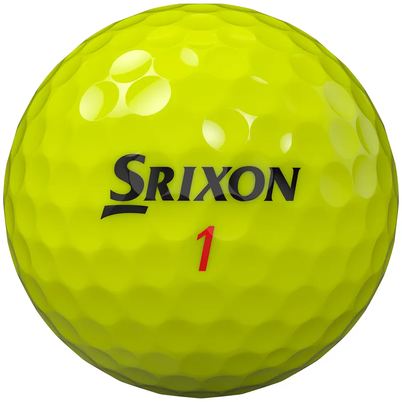 Srixon Z-Star XV 9 Yellow Golf Balls - Double Dozen - Golfballs.com